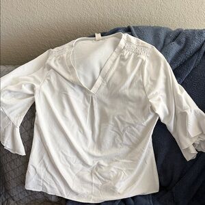 Elegant White Women's Top